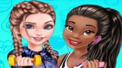 Play Princesses Workout Buddies Free Online Game Now