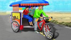 Free Public Tricycle Rickshaw Driving Game To Play