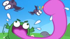 Play Free Push The Frog Browser Game