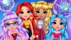 Play Rainbow Girls NYE Fashion Online Game Free