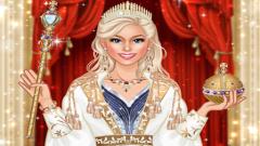 Free Royal Dress Up Queen Fashion Game Online For Mobile