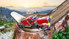 Play Semi Truck Snow Simulator Mobile Game At Home