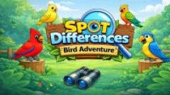 Spot Differences Bird Adventure - Play Now