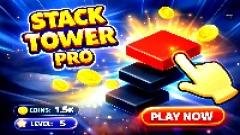 Stack Tower Pro - Play Now