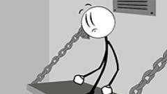 Free Play Stickman escapes from prison iOS Game Now