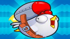 Free Super Chicken Fly Game Online Now iOS