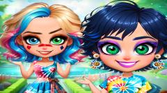 Free Play Tie-Dye Explosion of Color iOS Game Online