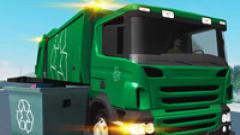Free Trash Truck Simulator Browser Game Online