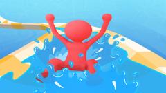 Free Waterpark Slide Race Game For Phone