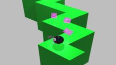Play Free Zigzag Ball Game iOS